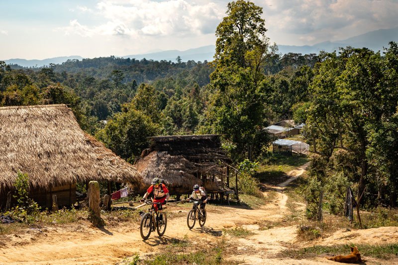 Chiang Mai cycling to Chiang Dao 2 Days